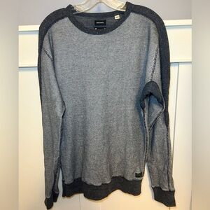 Diesel patched stonewashed thermal longsleeve